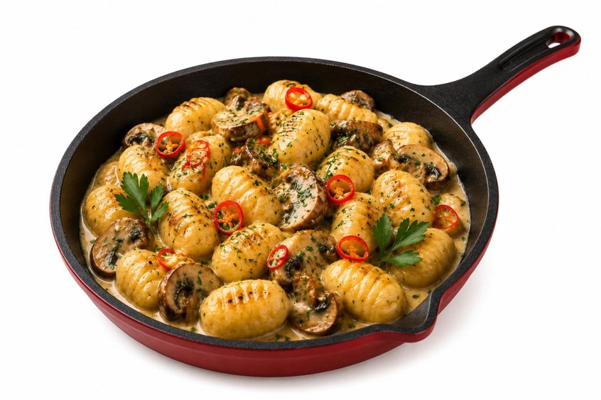 Mushroom Gnocchi